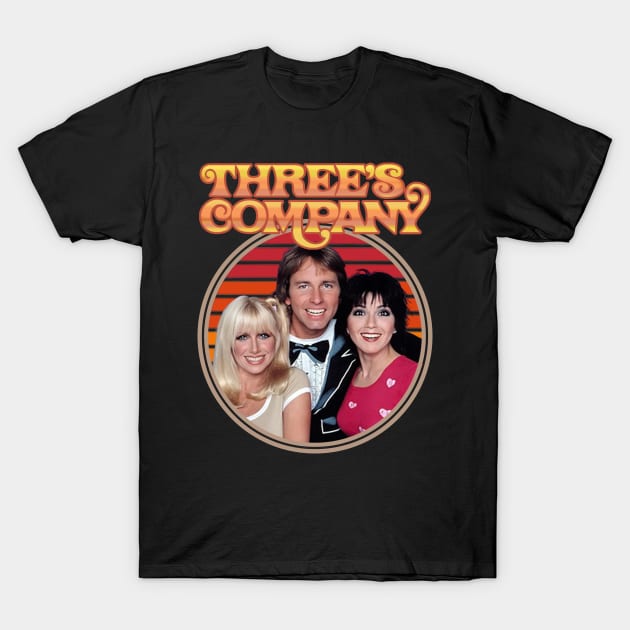 Threes company T-Shirt by VILLAPODCAST